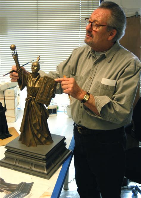 Richard Miller, my sculpture teacher at Lucasfilm always said – 